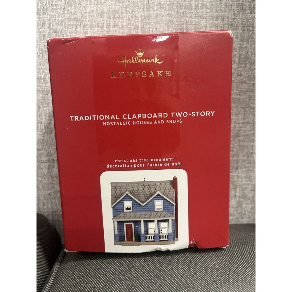 2020 Hallmark Keepsake Ornament Traditional Clapboard Two-Story Nostalgic Houses
